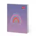 Cuaderno Tapa Dura Master Femenino Cuadriculado 100 Hojas Cosido Scribe