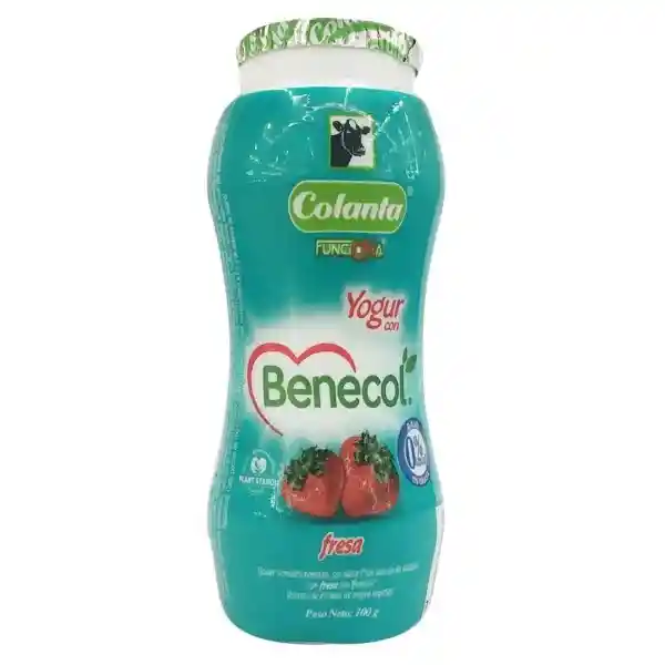 Colanta Yogurt Benecol Fresa