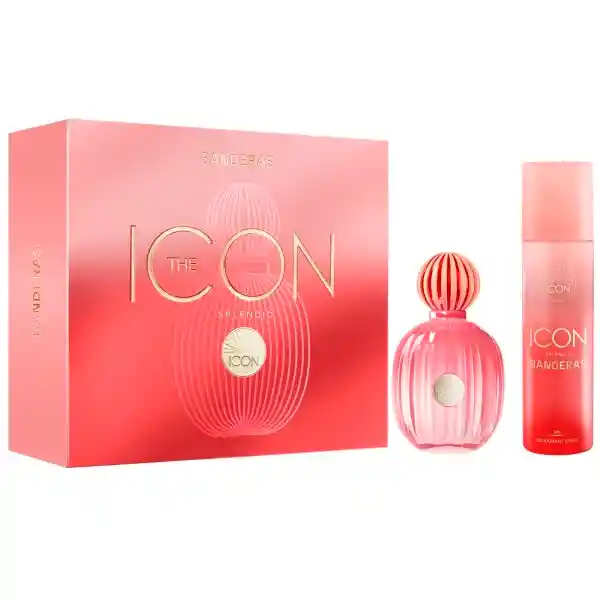 Banderas Perfume The Icon Splendid For Women + Desodorante