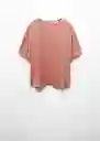 Blusa Massim Rosa Pastel Talla S Mujer Mango