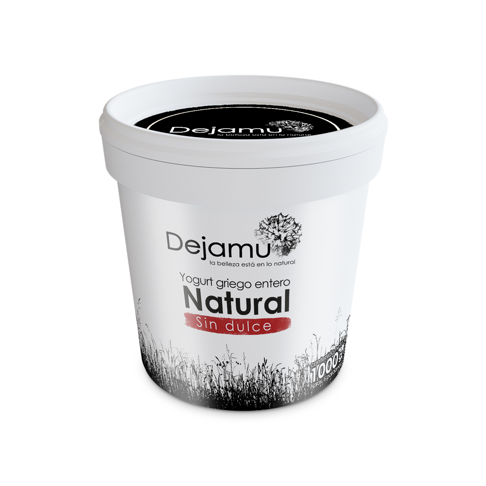 Dejamu Yogurt Griego Natural sin Dulce 1000 g