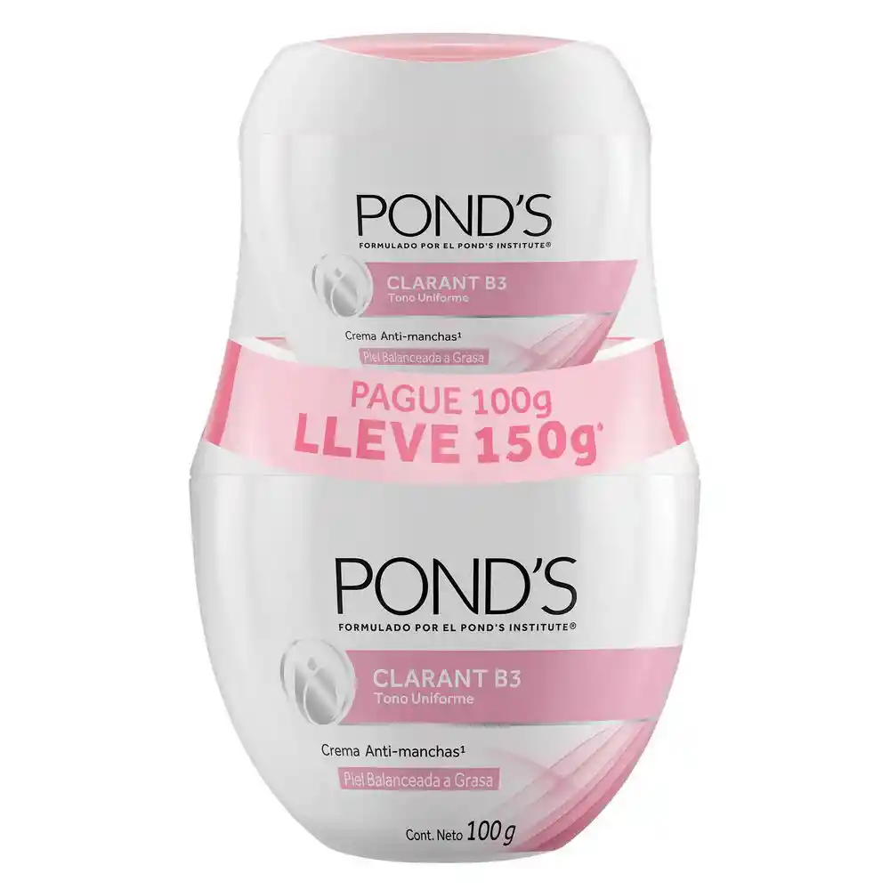 Pond's Crema Clarant B3 Tono Uniforme