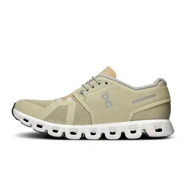 On Zapatos Cloud 5 Para Mujer Beige Talla 7 Ref: 59.98154