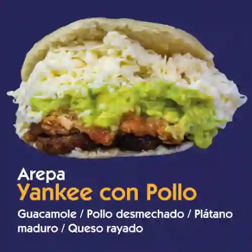 Arepa Yankee Pollo