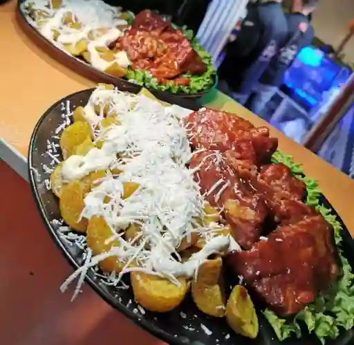 Costillas Bbq