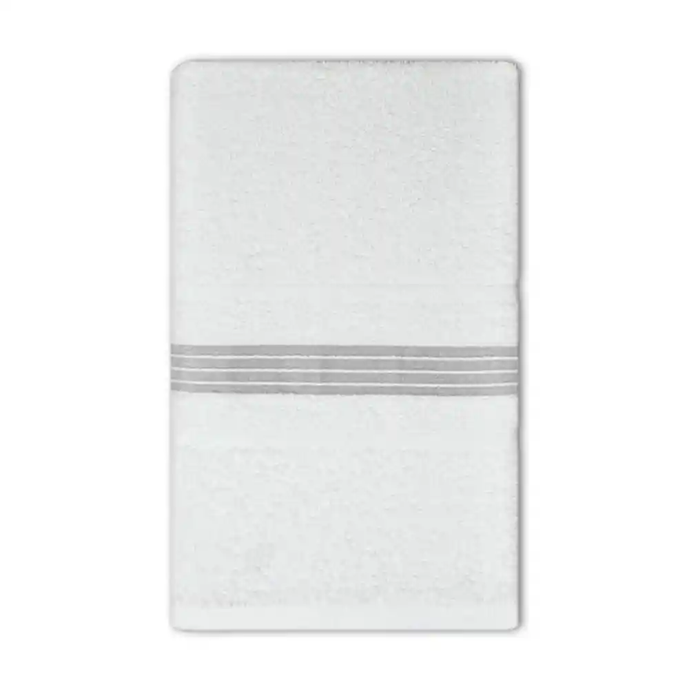 Toalla Baño 65x130 Cm en 380 Gm Blanco