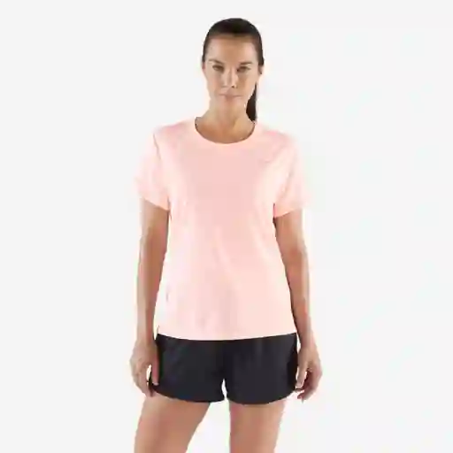Camiseta Running Transpirable Mujer Talla M Rosada