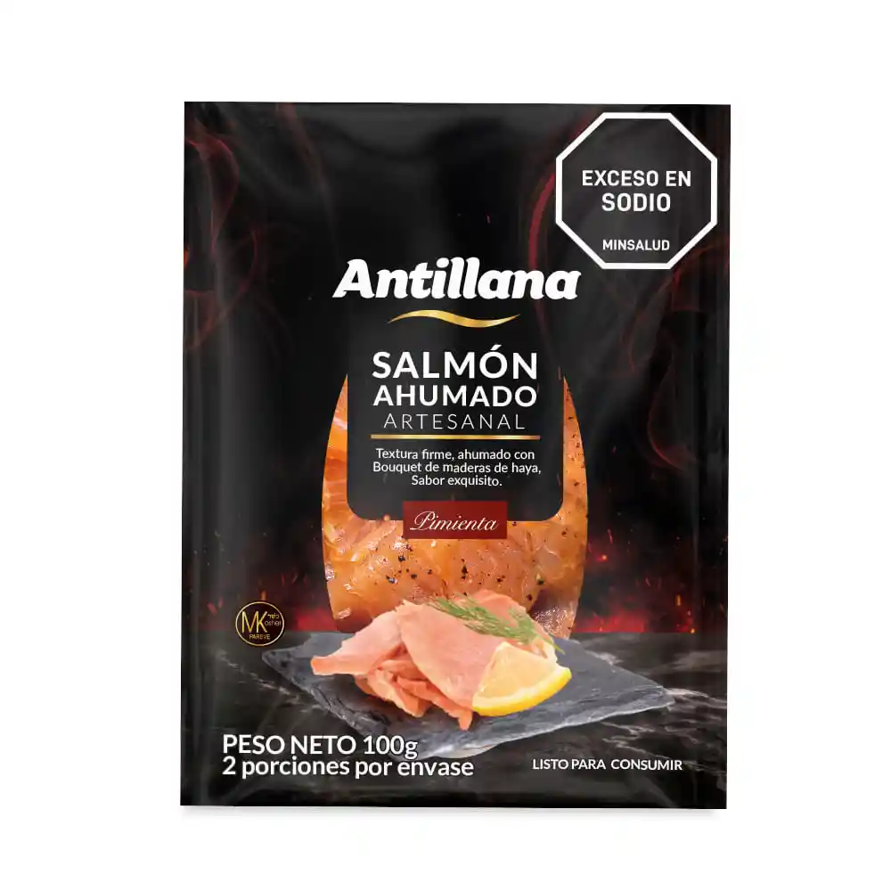 Salmon Ahumado Pimienta Caliente Antillana