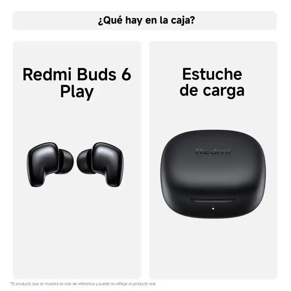 Audifonos Xiaomi Redmi Buds 6 Play Inalámbricos Blanco