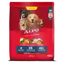 Comida para perros Alpo Adultos con carne,pollo,cereales y vegetales x 400 gr