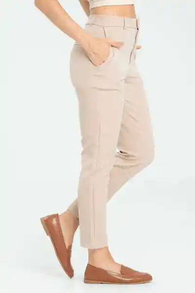 Pantalón New Karla Color Beige Medio Talla 8 Ragged