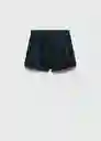 Short Sharon Navy Talla 12 Niñas Mango