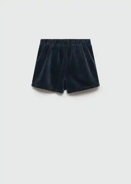 Short Sharon Navy Talla 12 Niñas Mango