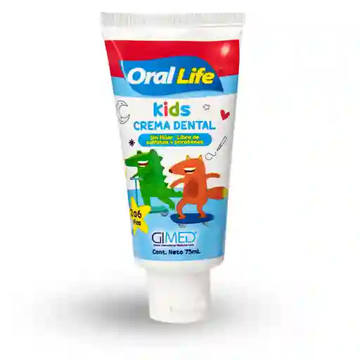 Oral Life Crema Dental Kids