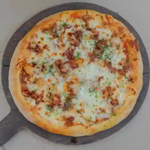 Pizza pollo tocineta