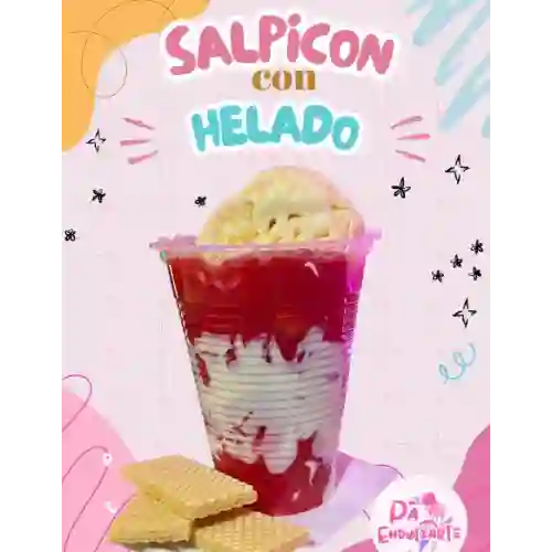 Salpicón con Helado