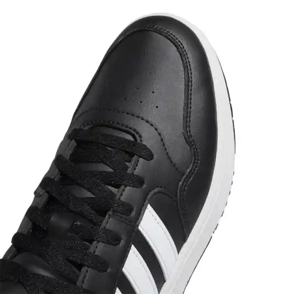 Adidas Zapatos Hoops 3.0 Mid Para Hombre Negro Talla 12