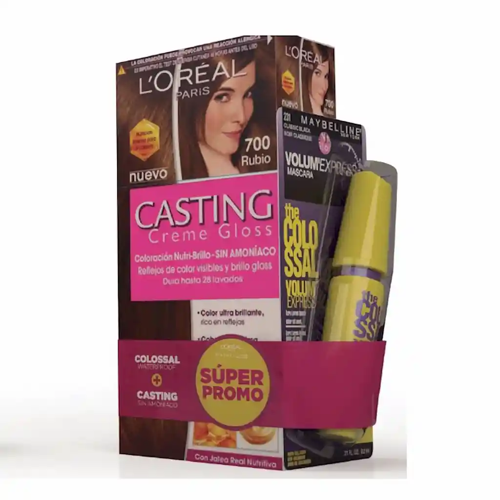 Casting L’Oreal Tinte + Maybelline Pestañina