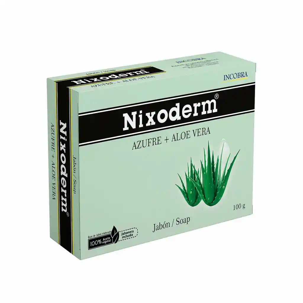 Nixoderm Jabón en Barra Aloe Vera