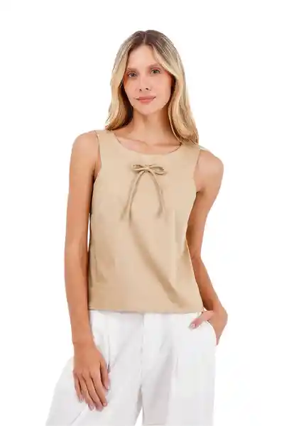 Camisa Maiden Toupe XS Mercedes Campuzano