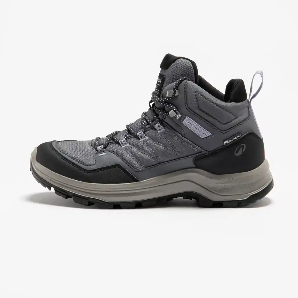 Botas de Senderismo Impermeables Para Mujer Quechua Mh100 Azul