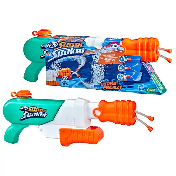 Nerf Lanzador de Agua Super Soaker Hydro Frenzy