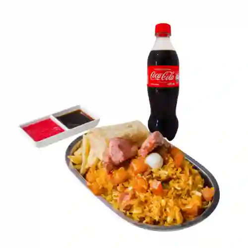 Paisa con Costilla con Coca-cola 500ml