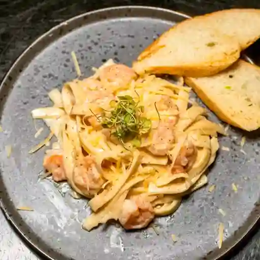 Pastas con Camarones