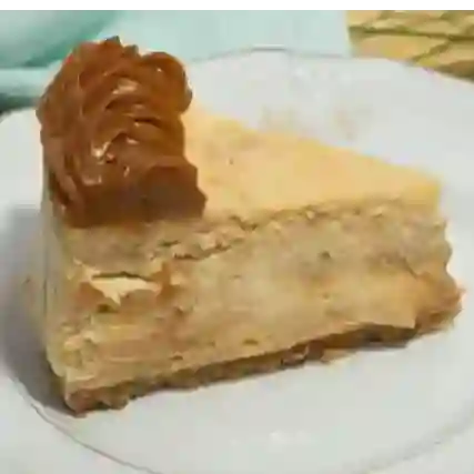 Porcion Cheesecake Dulce Leche