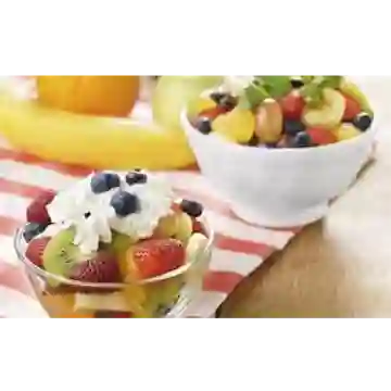 Frutas con Crema