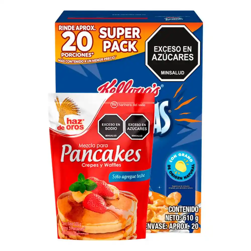 Oferta Hojuela Zucaritas Maoz Azucaradas (610 Gr)