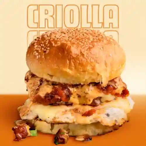 Hamburguesa Criolla