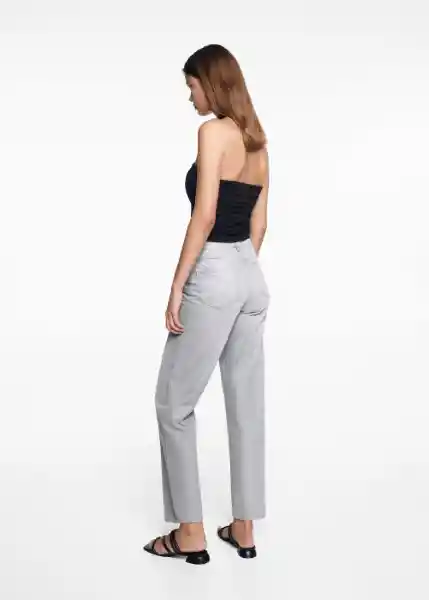 Jean Silver Tejano Gris Talla 23 Niña Mango