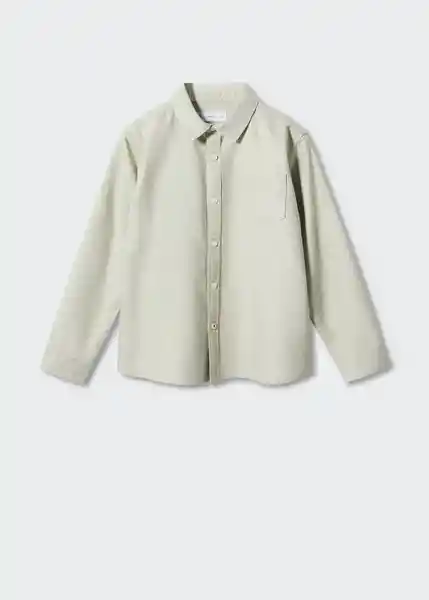 Camisa Pol Khaki Talla 10 Niños Mango