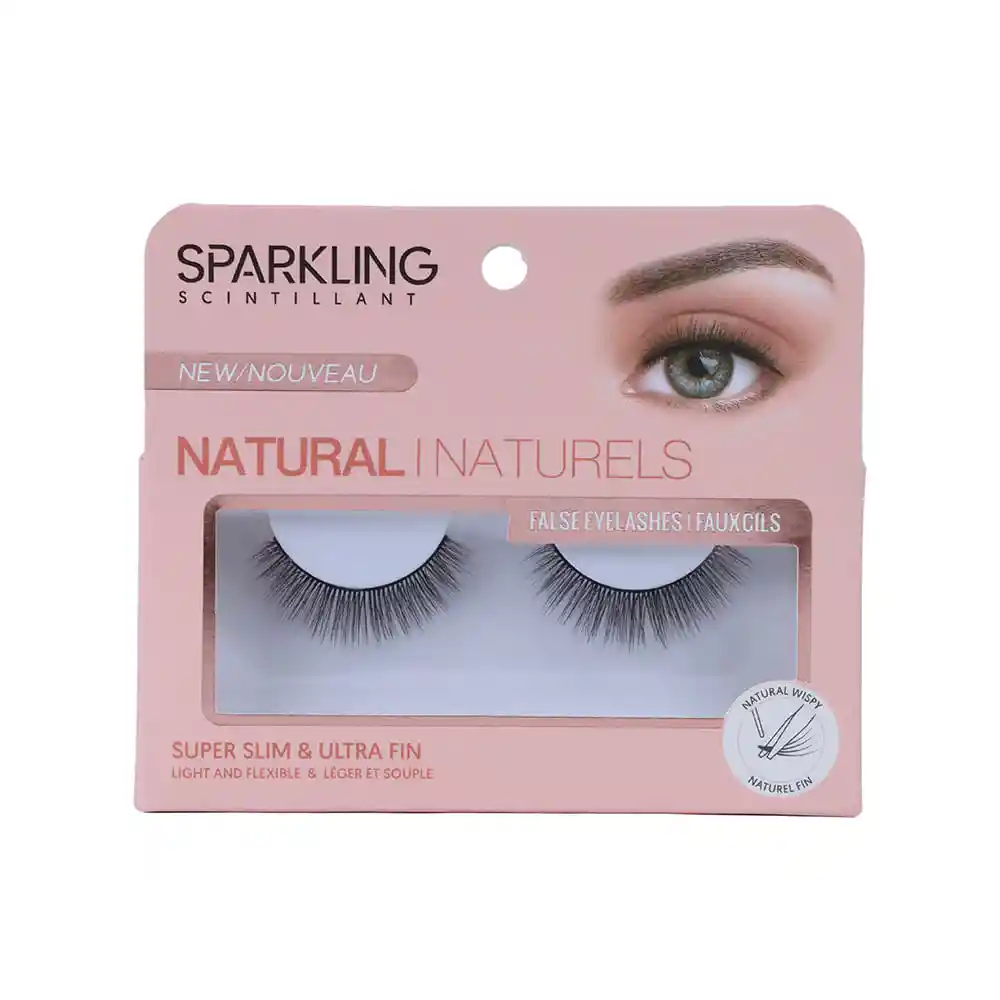 Pestañas Postizas Naturales Sparkling Star 01 Miniso