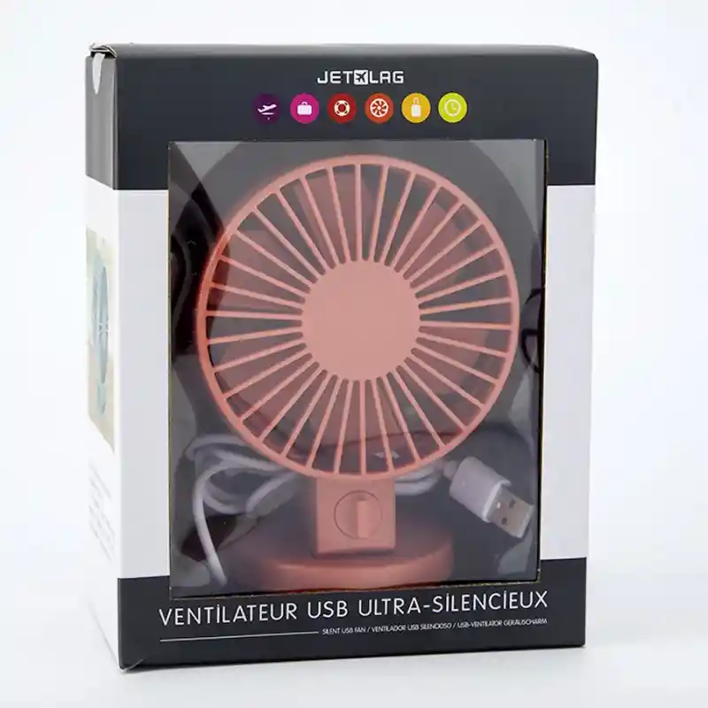 Cosmetic Club Ventilador de Mesa Usb Silencioso