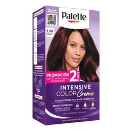 Tinte Palette Color Creme 4-88 Castaño Rojizo