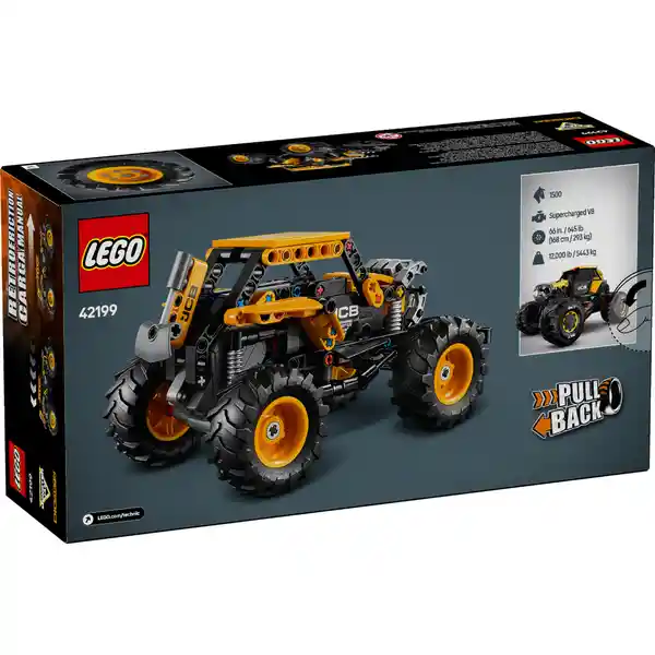 Set Construcción Monster Jam Digatron Con Motor de Carga Lego