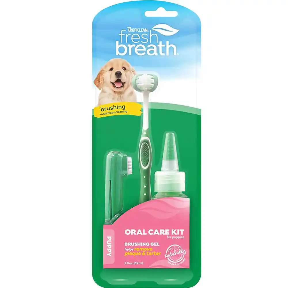 Tropiclean Oral Care Kit Para Cachorros