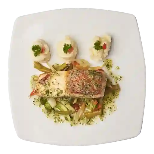 Salmón Al Ajillo
