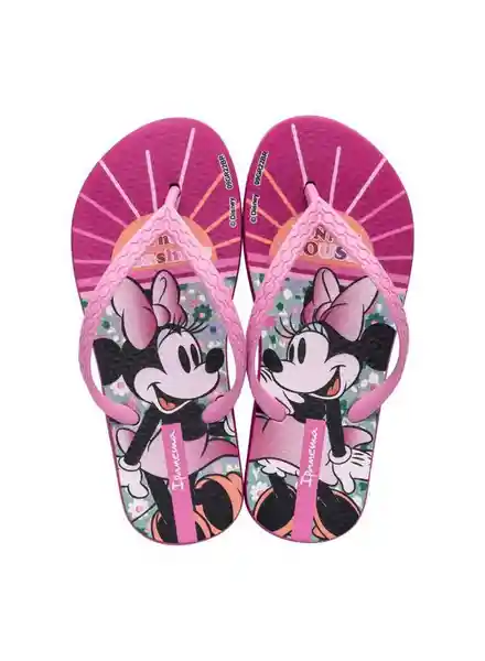 Ipanema Sandalias Minnie Rosa Oscuro Talla 31/32