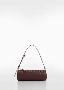 Bolso P Diego Burdeos Talla 99 Mujer Mango