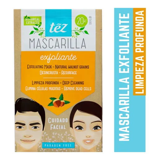 Tez Mascarilla Facial Exfoliante