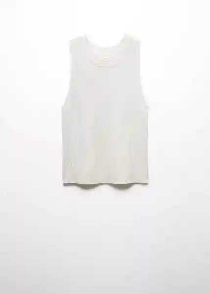 Top Foilt Plata Talla 20 Niñas Mango