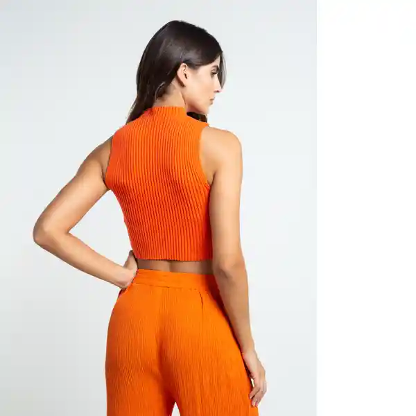 Saco Tejido Mujer Naranja Lirio Medio Talla S Naf Naf