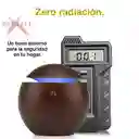 Humidificador Domo Madera Café Oscuro