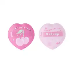 Set Puff Maquillaje Cojín de Aire Serie Cherry Valentine Miniso