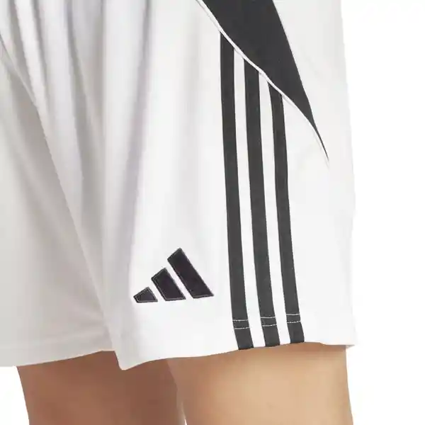 Adidas Short Tiro24 Para Hombre Blanco Talla S