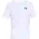 Under Armour Camiseta Sportstyle Left Chest Hombre Blanco MD