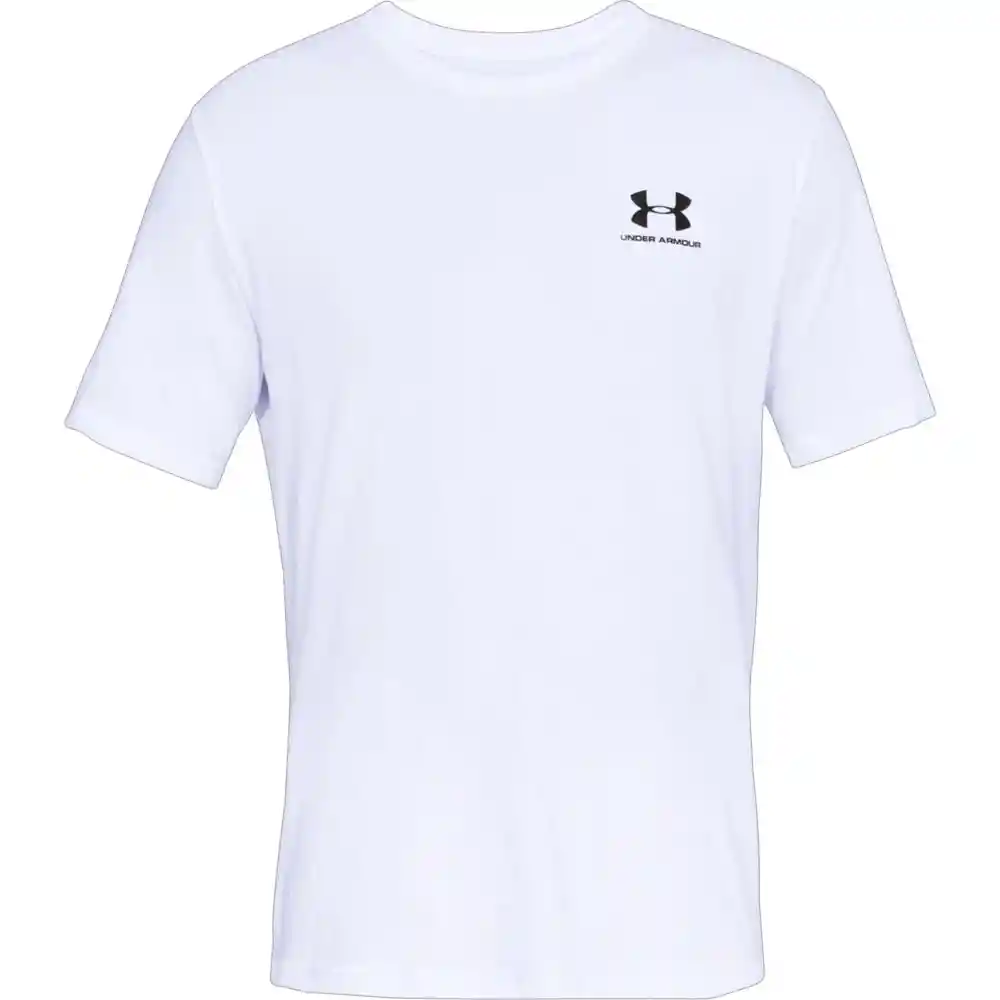 Under Armour Camiseta Sportstyle Left Chest Hombre Blanco MD